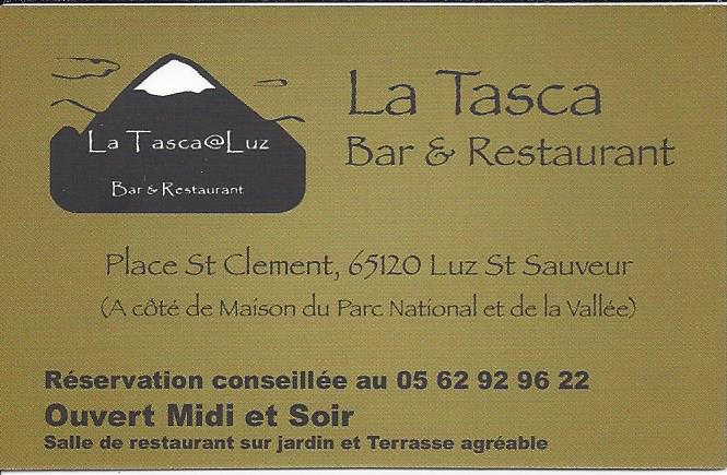 Restaurant la tasca luz saint sauveur