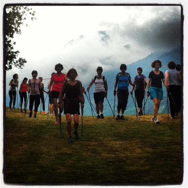 marche nordique printemps de la lymphologie luz st sauveur