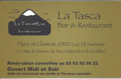 Restaurant la tasca luz saint sauveur